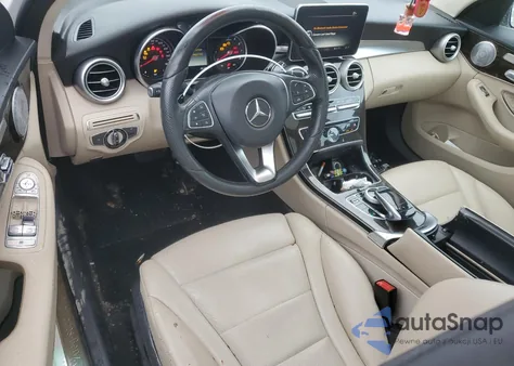 2015 Mercedes-Benz C 300 4Matic from USA, damaged, VIN 55SWF4KBXGU171444